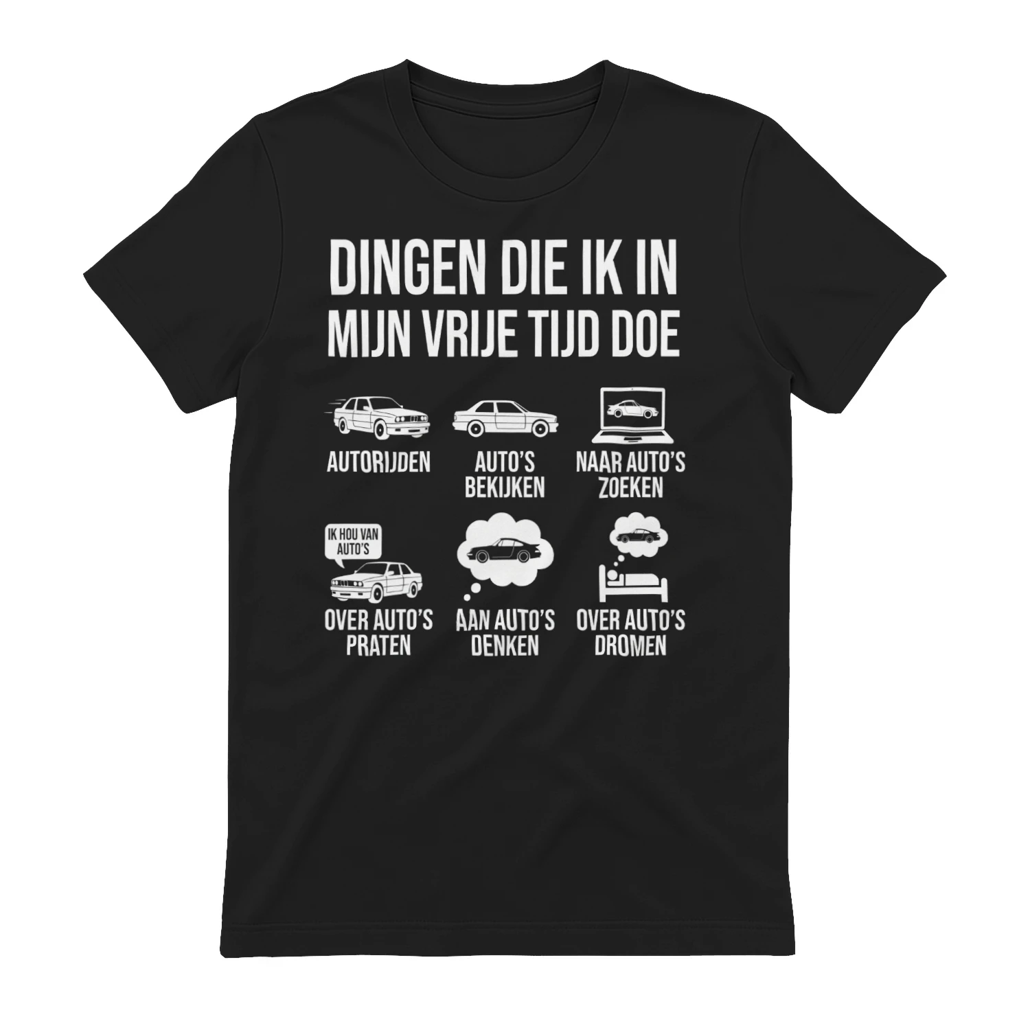 Grappig Auto Dingen Die Ik In Mijn Vrije Tijd Doe