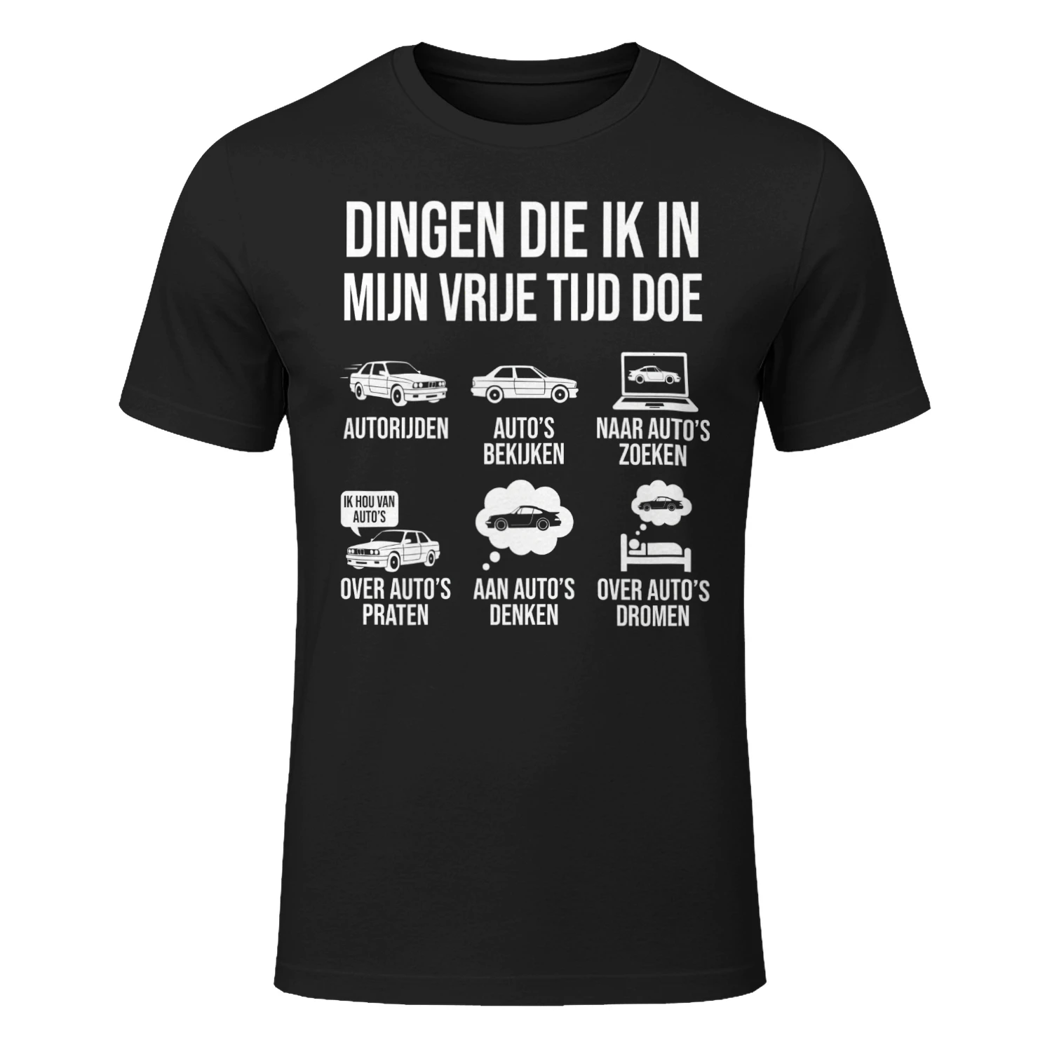 Grappig Auto Dingen Die Ik In Mijn Vrije Tijd Doe