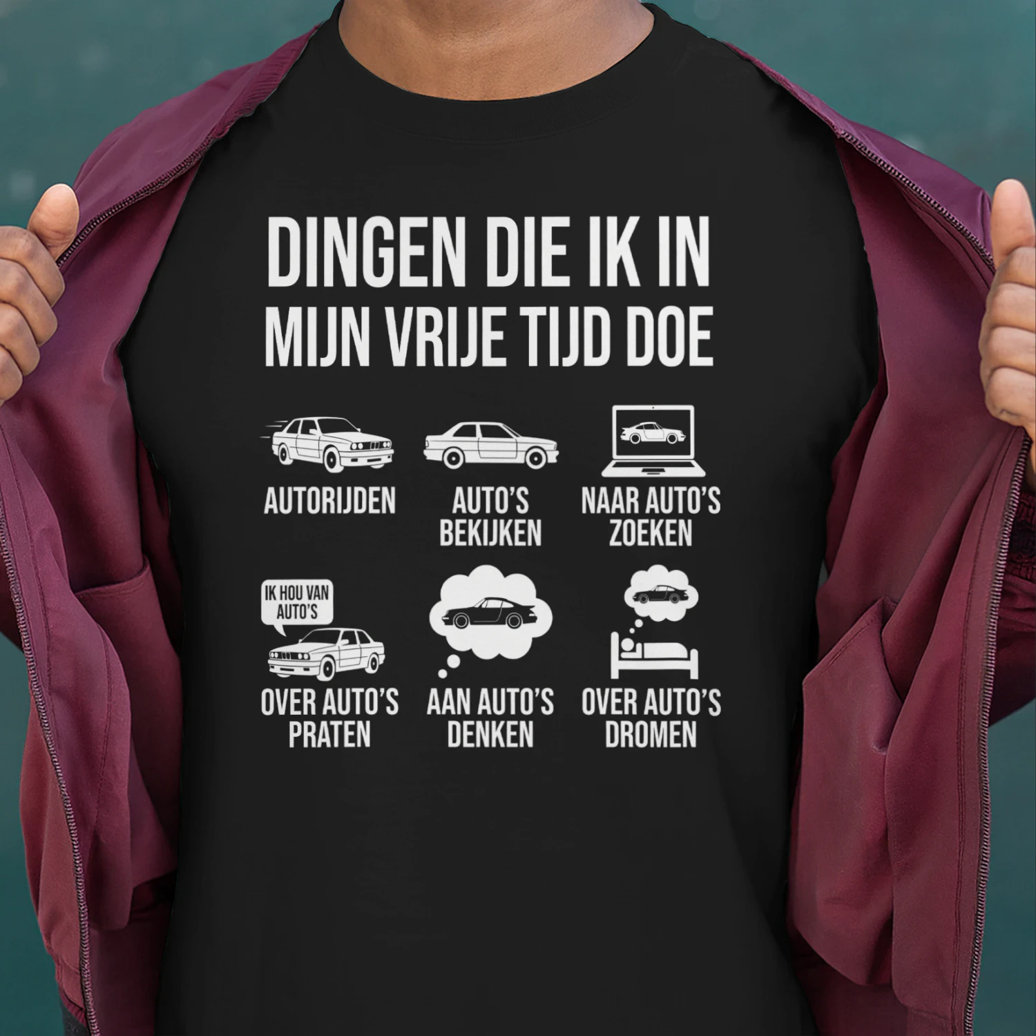 Grappig Auto Dingen Die Ik In Mijn Vrije Tijd Doe