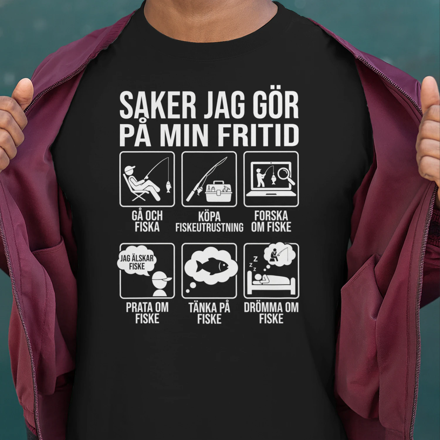 Rolig Fiske - Saker Jag Gör På Min Fritid Fiska