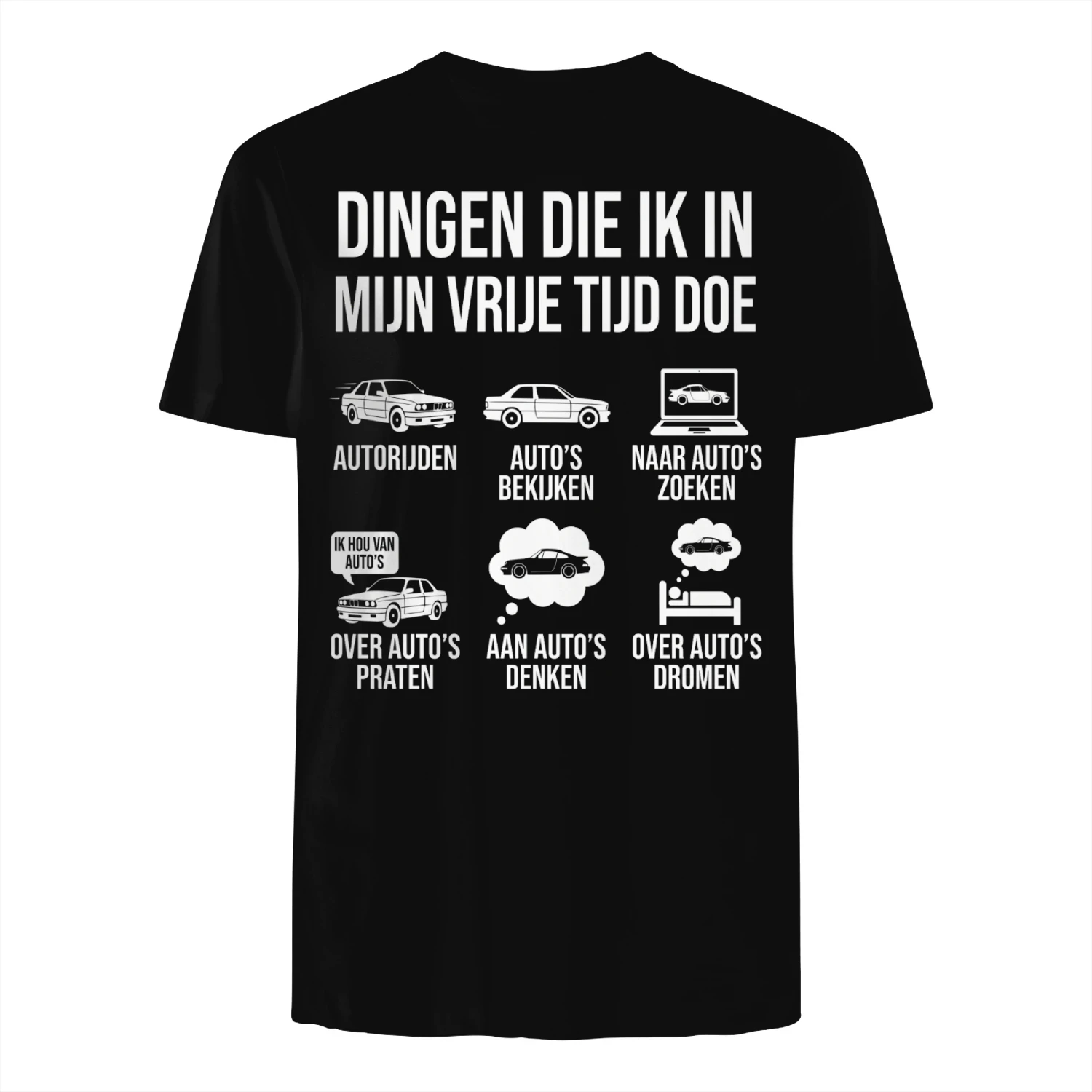 Grappig Auto Dingen Die Ik In Mijn Vrije Tijd Doe