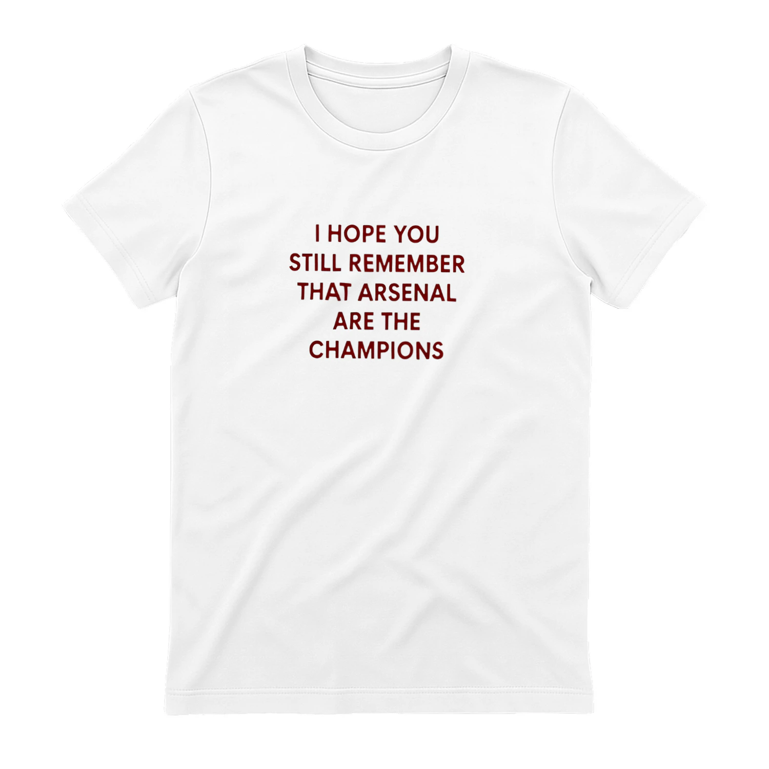 I Hope You Still Remember That Arsenal Are the Champions shirt