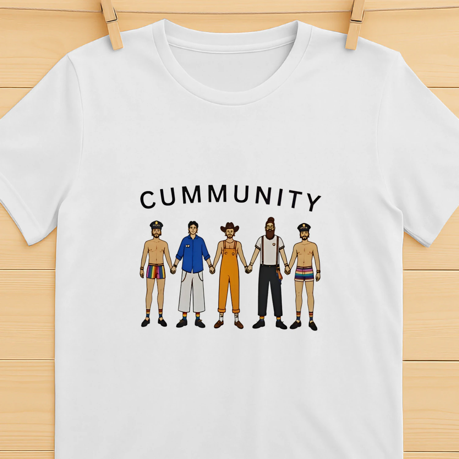 Cummunity Pride Group LGBTQ Community Rainbow shirt