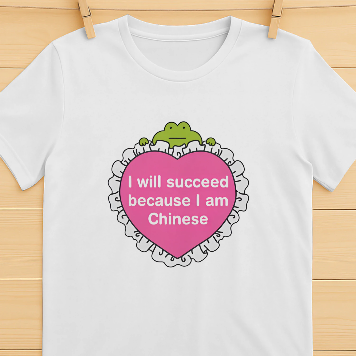 I Will Succeed Because I Am Chinese Shirt