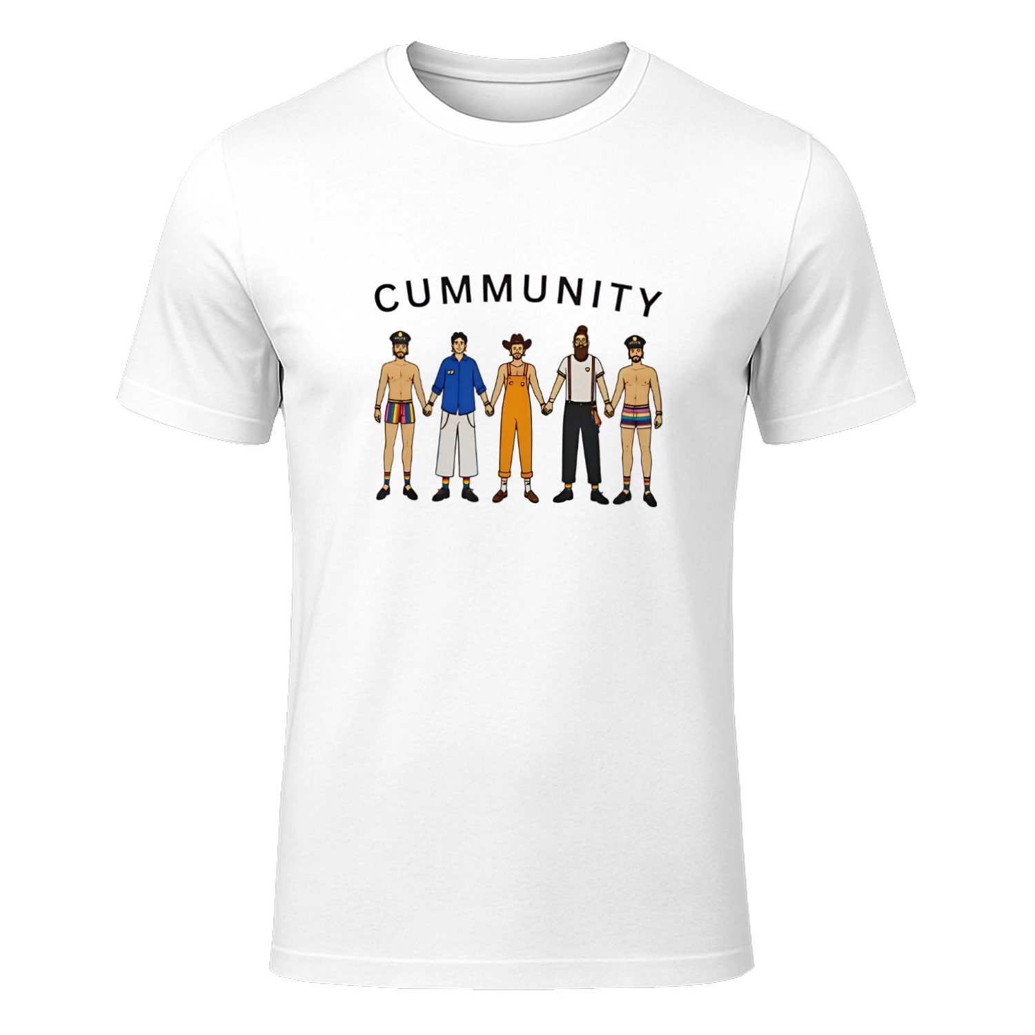 Cummunity Pride Group LGBTQ Community Rainbow shirt