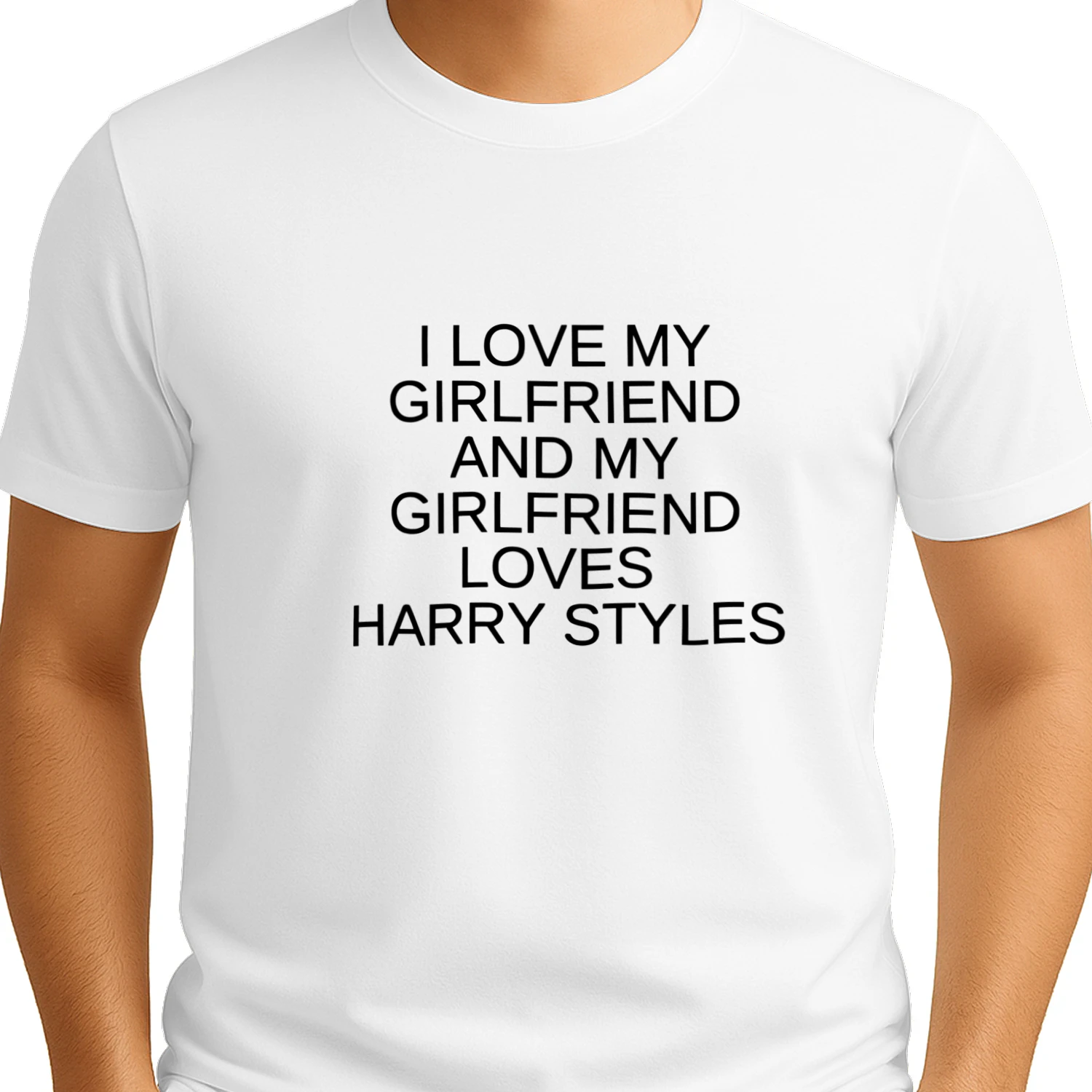 I Love My Girlfriend and My Girlfriend Loves Harry Styles Shirt