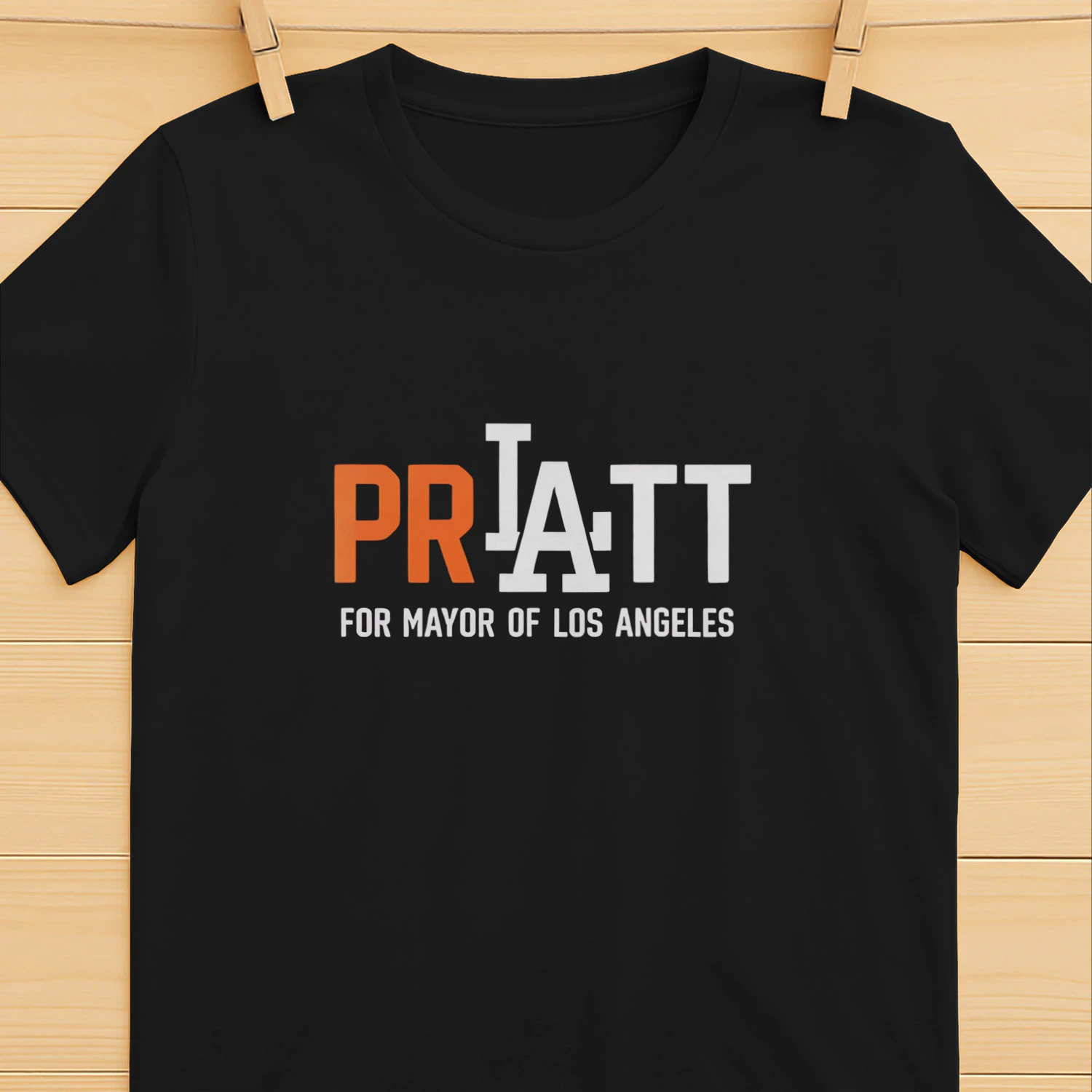 Pratt for Mayor Los Angeles shirt