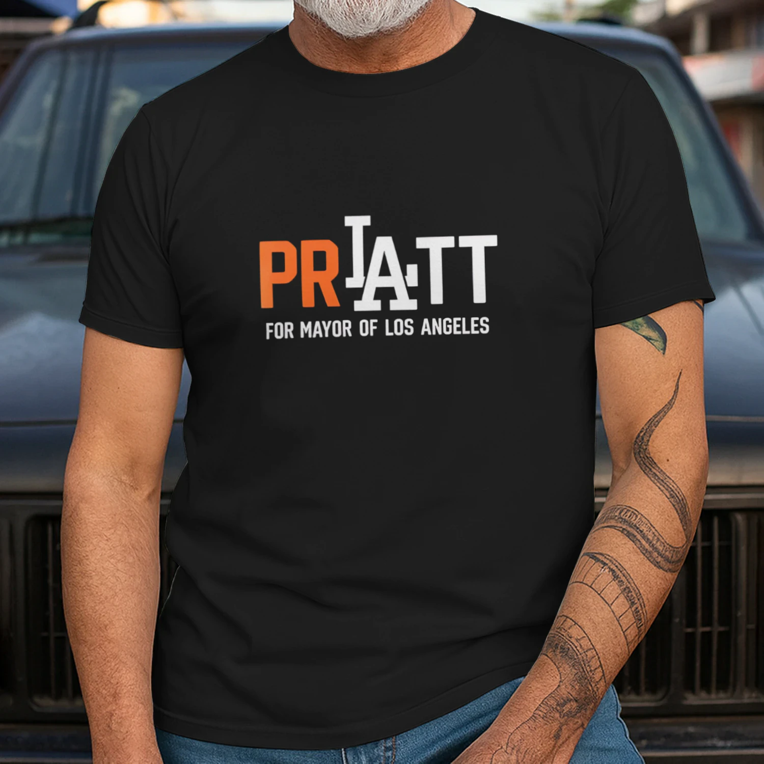 Pratt for Mayor Los Angeles shirt