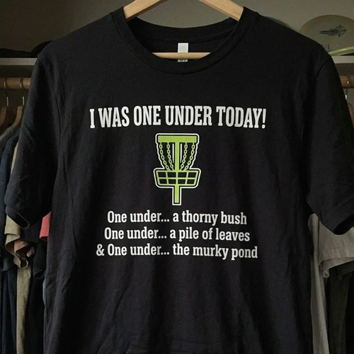 I was one under today