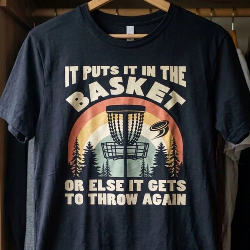 It puts in the basket