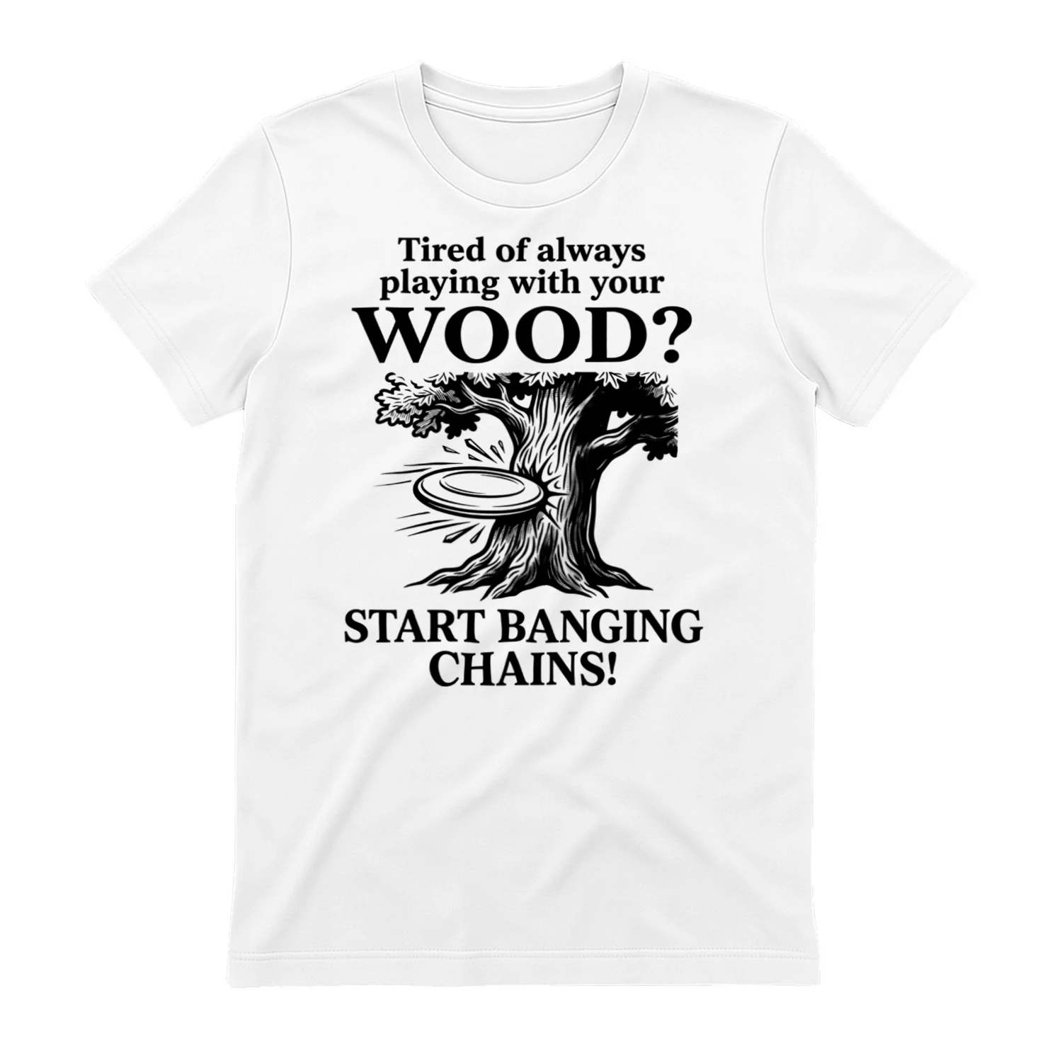 Tired of always playing with your wood?