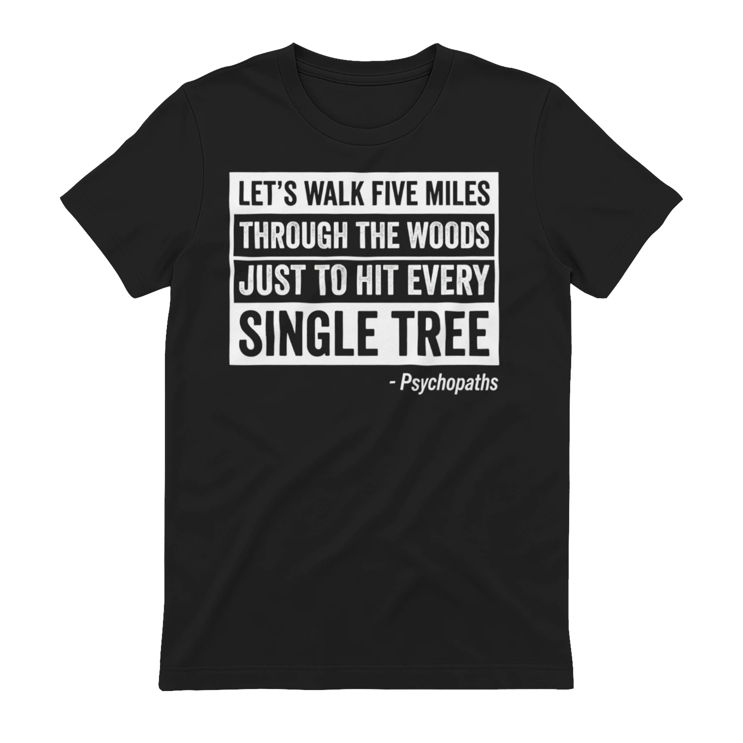 Let's walk five miles