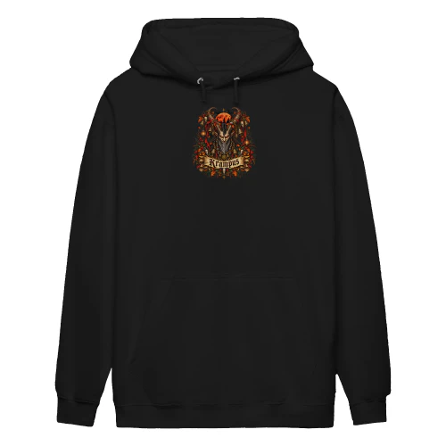 Krampus Gothic Christmas Shirt, Dark Holiday Graphic Tee,