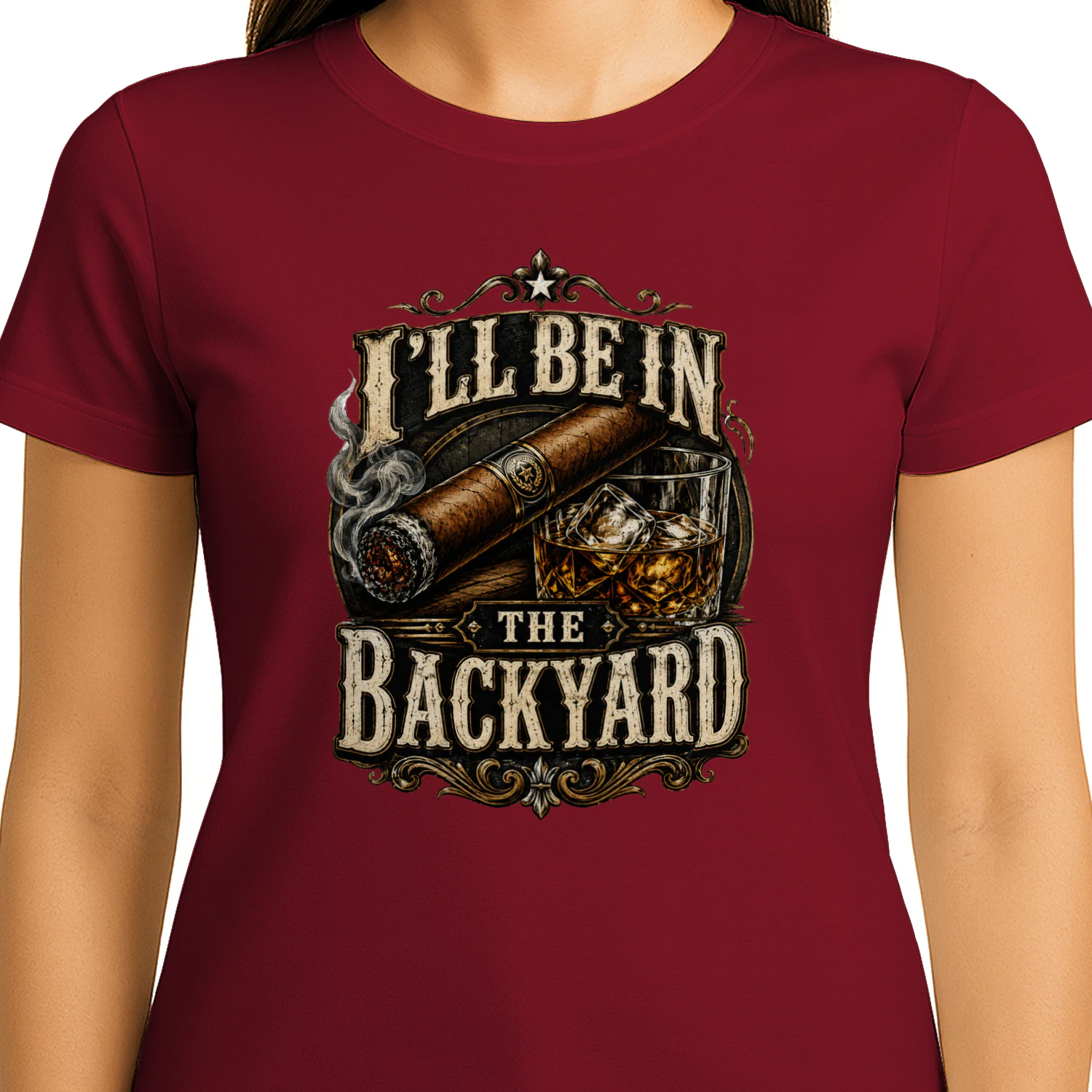 I’ll Be In The Backyard Matching Shirts
