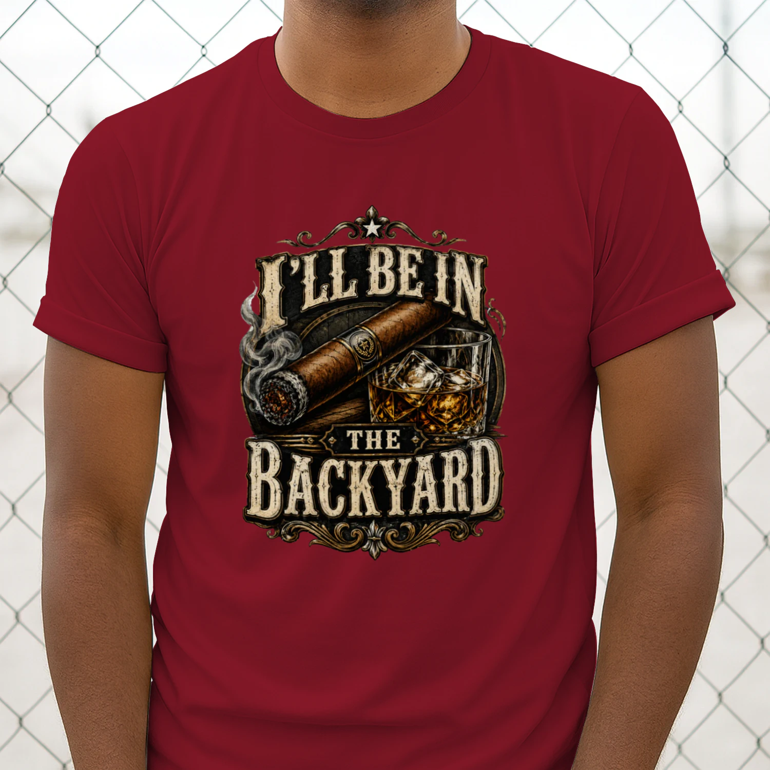 I’ll Be In The Backyard Matching Shirts