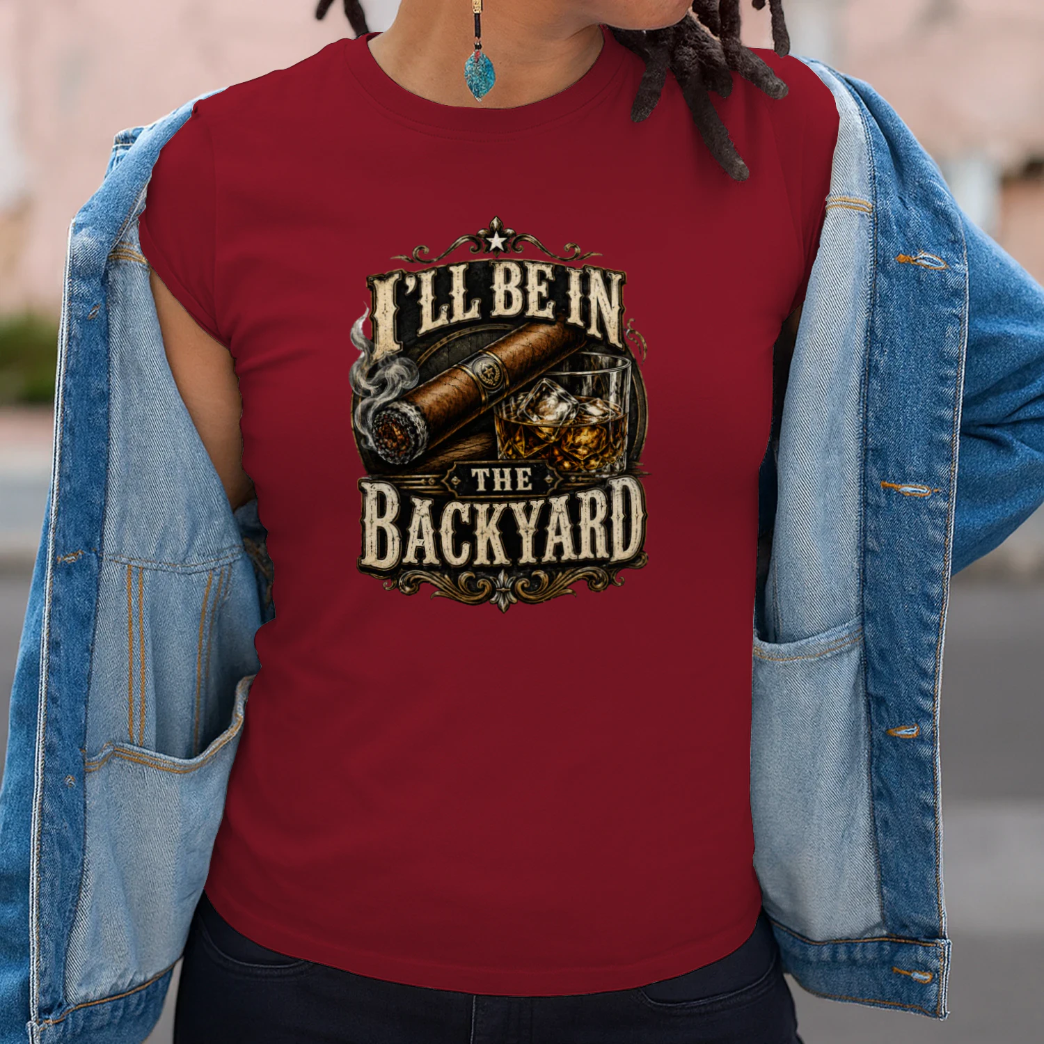 I’ll Be In The Backyard Matching Shirts