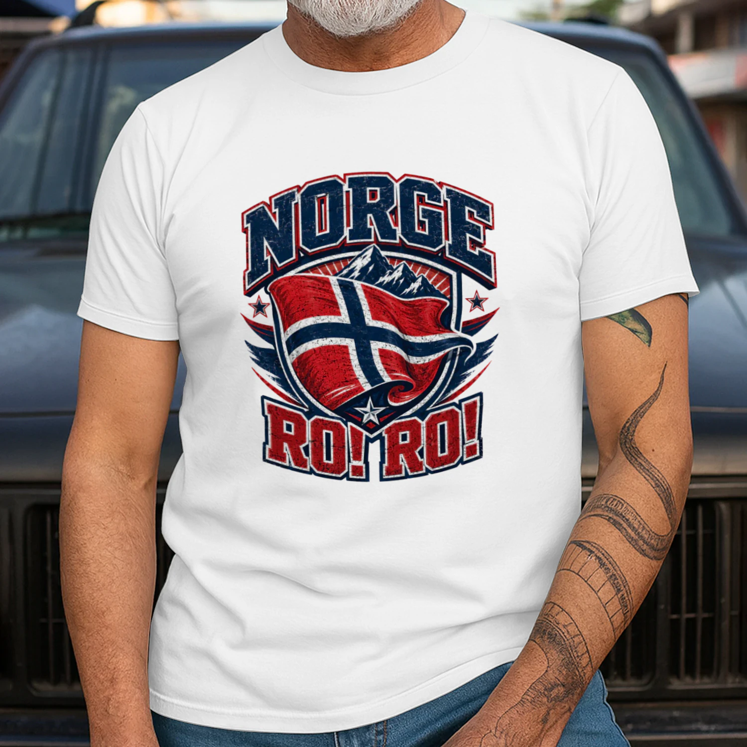 Norge Ro Ro Shirt, Norway Rowing Team Tee, Norwegian Flag Sports T-Shirt, Norge Pride Gift, Norway Fan Game Day Shirt