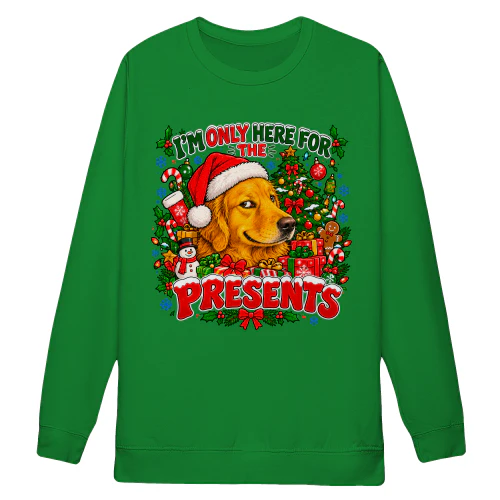 Golden Retriever Christmas Sweatshirt