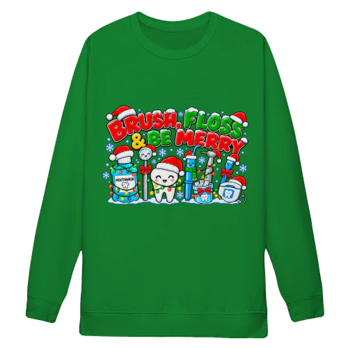 BRUSH, FLOSS & BE MERRY