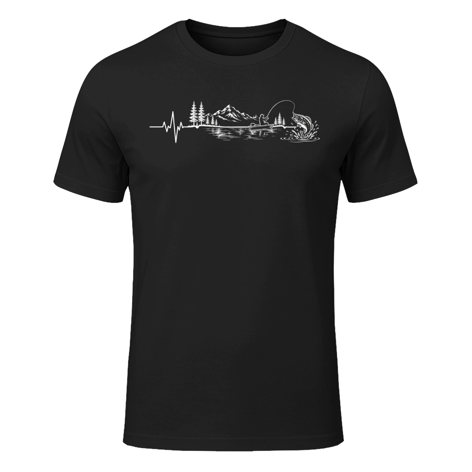 Bass Fishing Heartbeat Fishing Angler Lake Life 