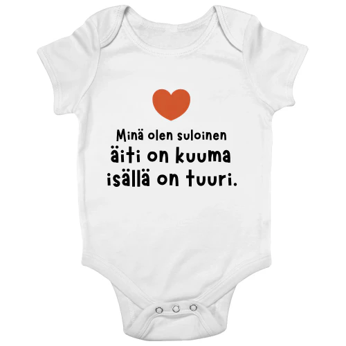 FL: Minä olen suloinen, äiti on kuuma, isällä on tuuri.
