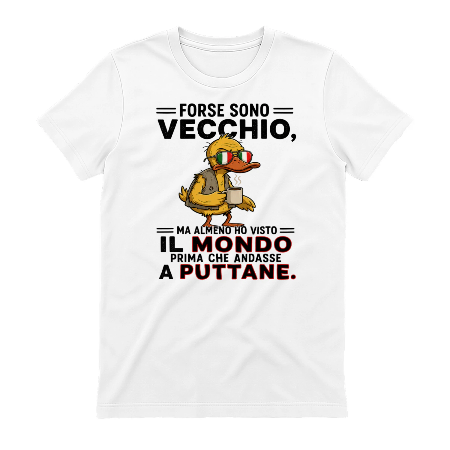 Forse sono vecchio, ma almeno ho visto il mondo prima che andasse a puttane.