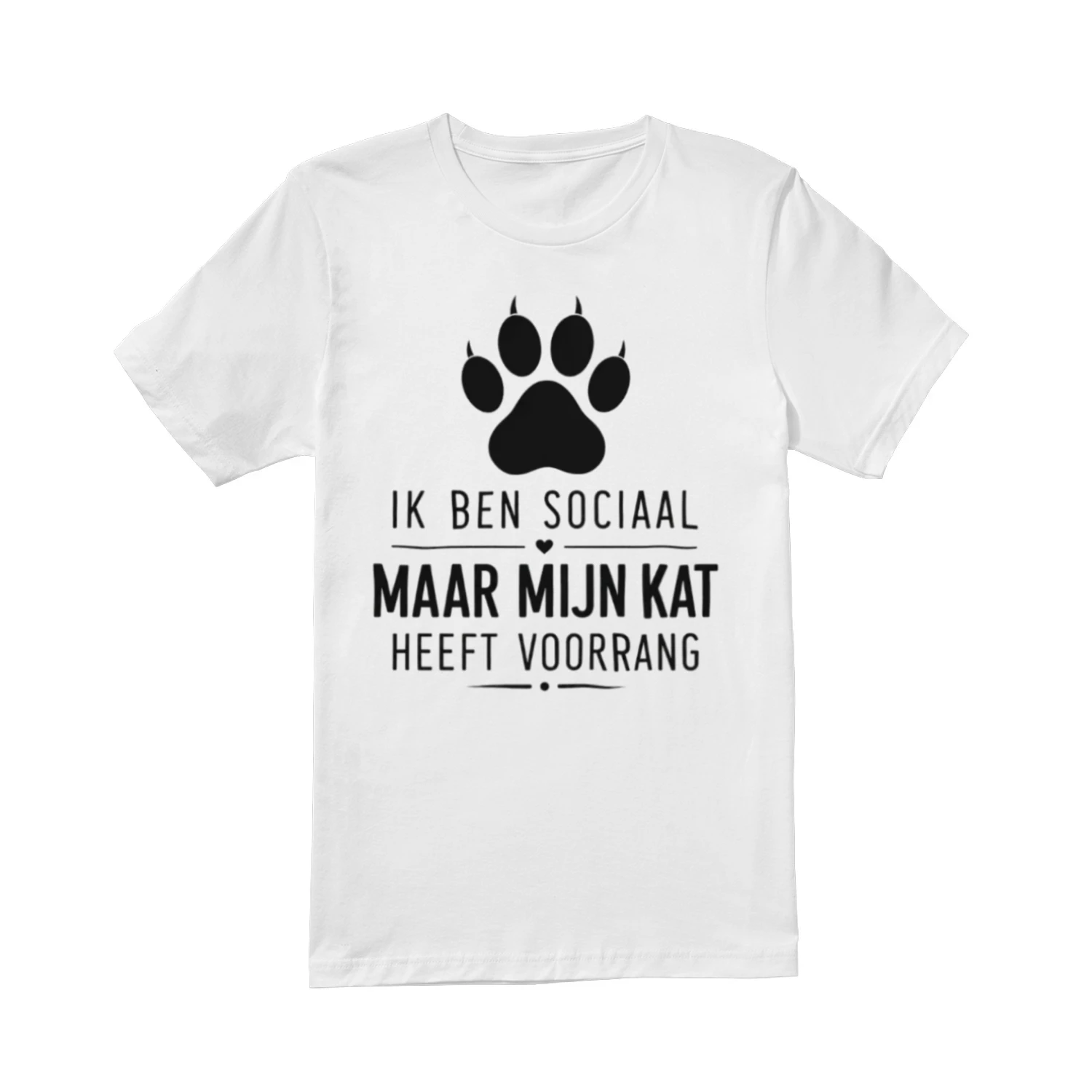 Ik Ben Sociaal Maar Mijn Kat Heeft Voorrang