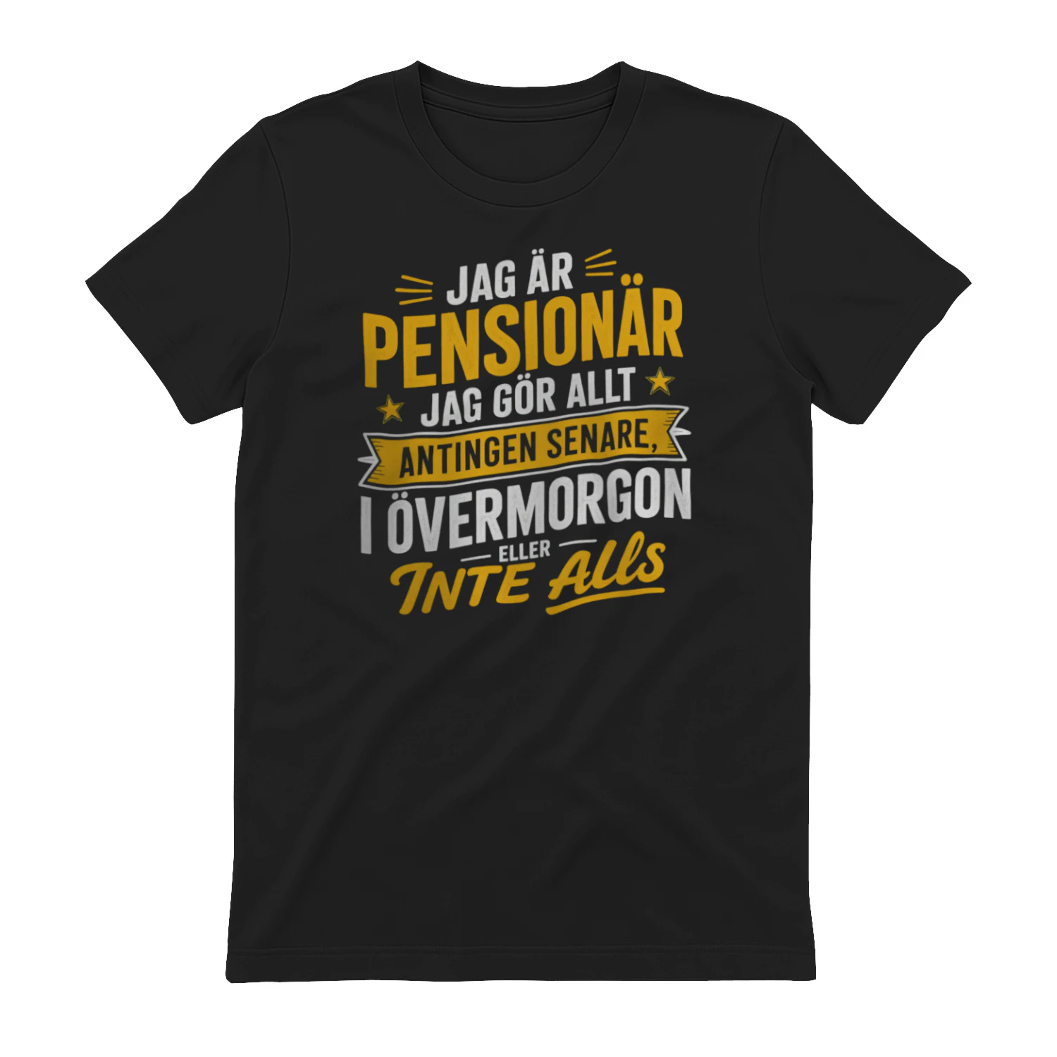 Jag är pensionär