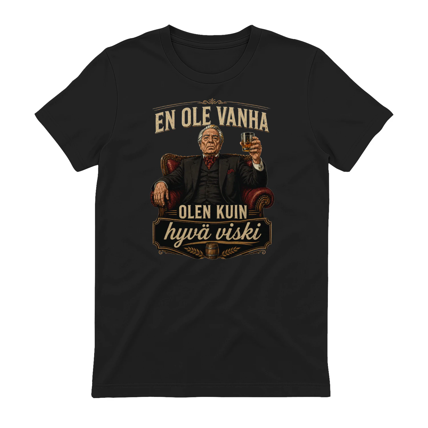 En ole vanha, olen kuin hyvä viski