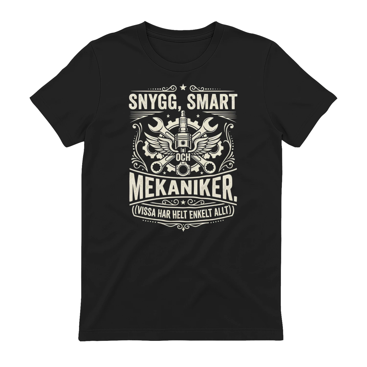 Snygg, smart och mekaniker. (Vissa har helt enkelt allt)