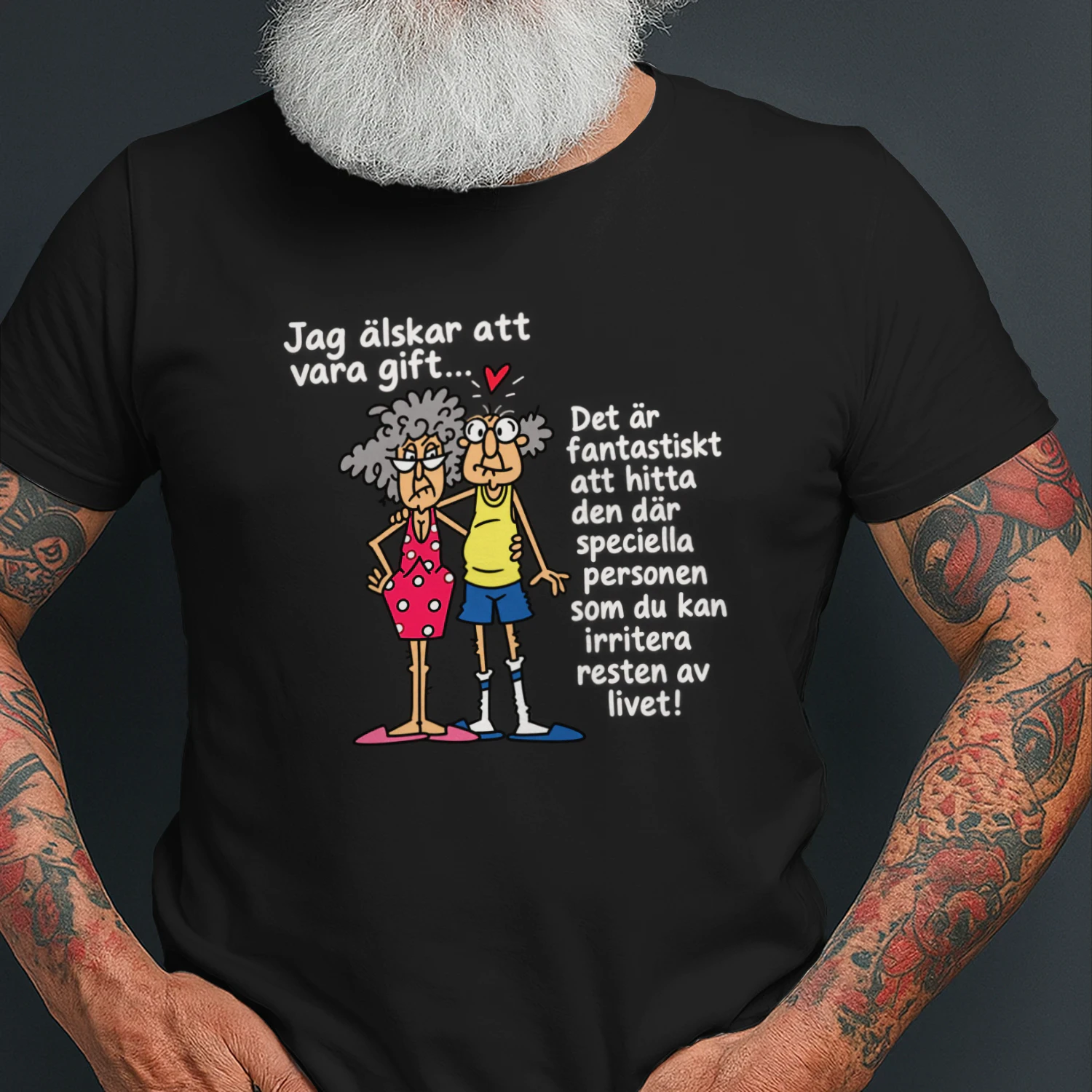 Jag älskar att vara gift...