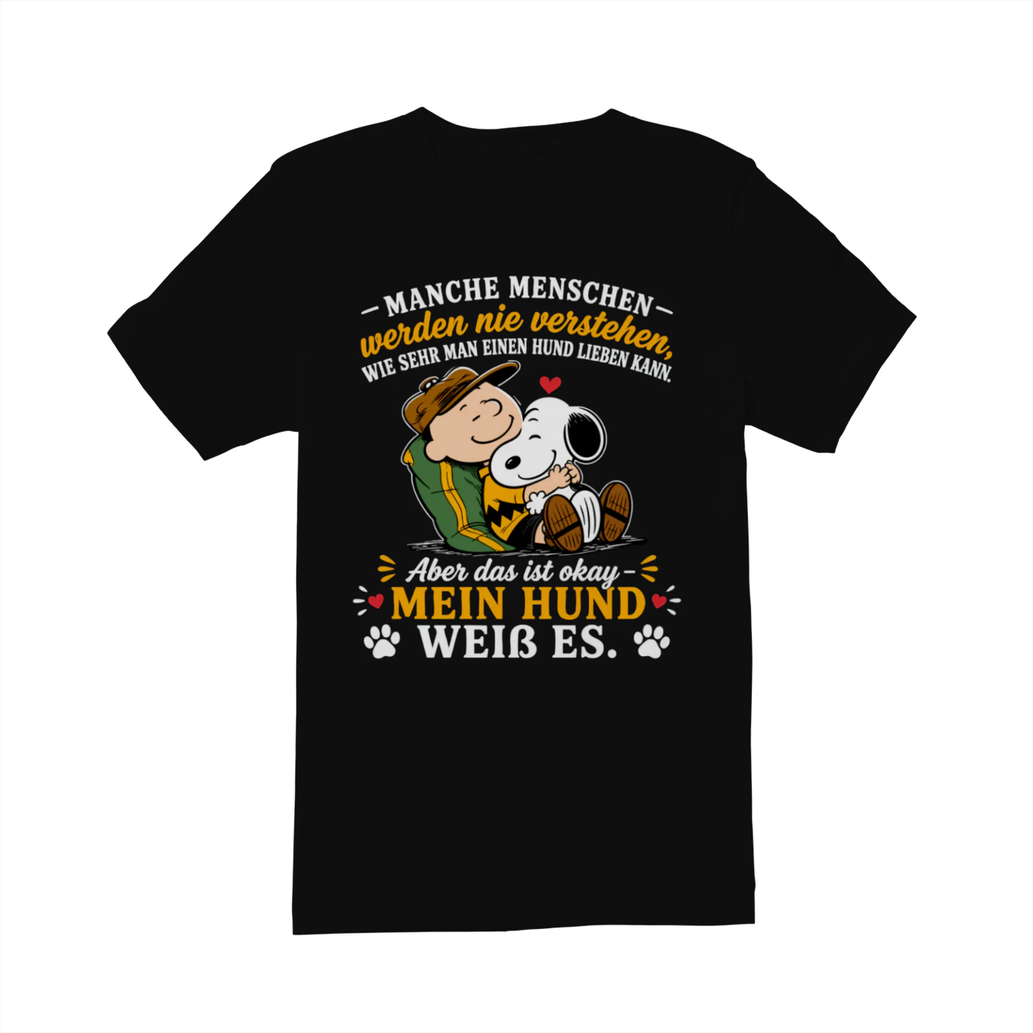 Aber das ist okay mein Hund weiß es