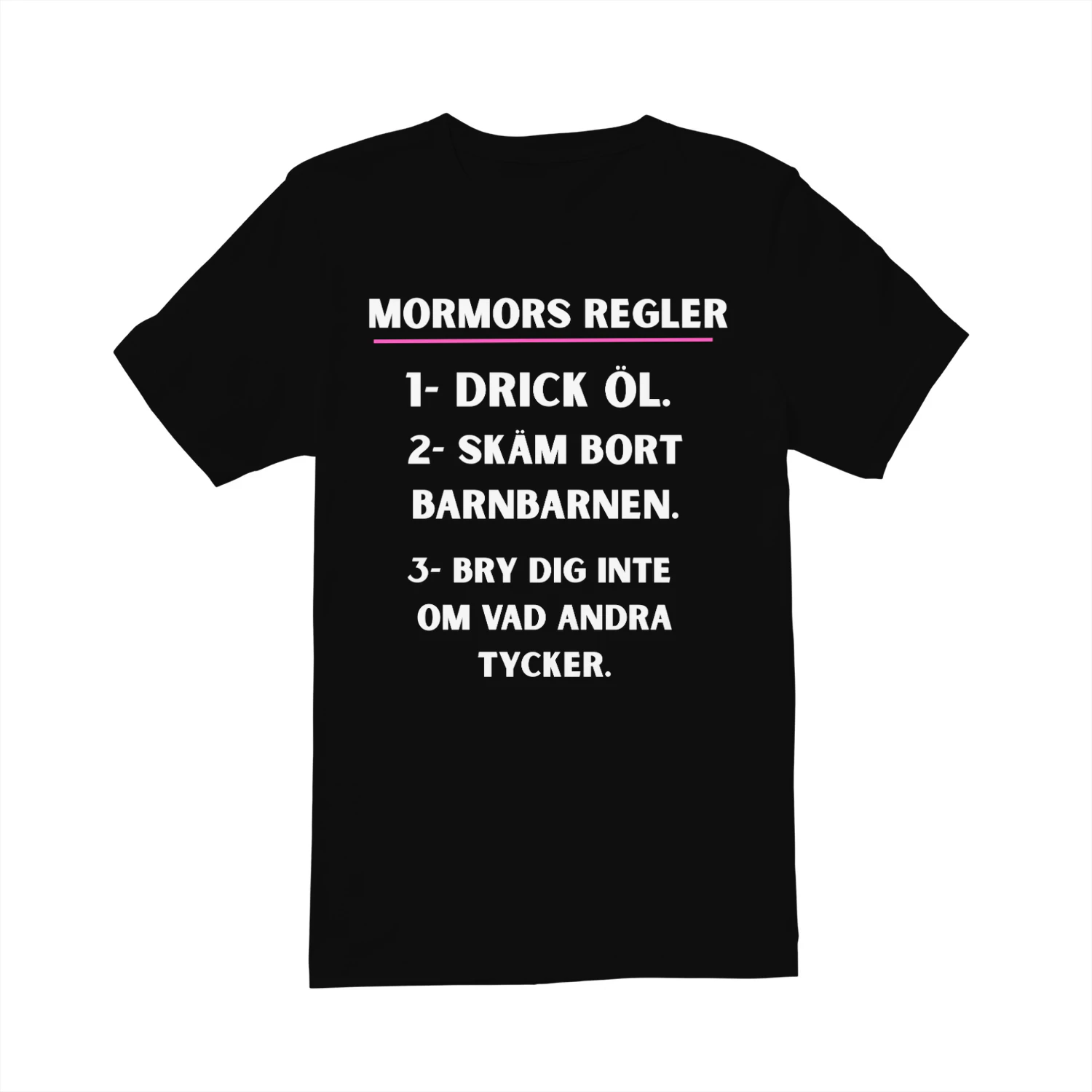 MORMORS REGLER