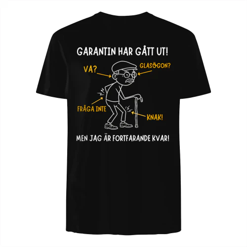GARANTIN HAR GÅTT UT!