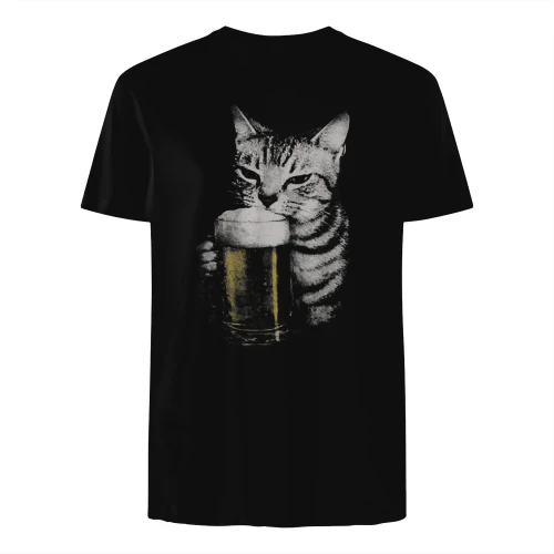 Cat Beer Y2k Vintage 90s Funny Cats Meme