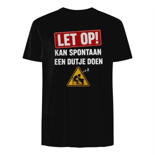 NL-Let Op! Kan Spontaan Een Dutje Doen