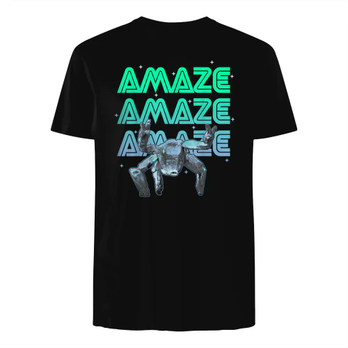 The Alien Neon Portrait Graphic Tees