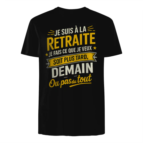 FR- Ije suis a la retraite