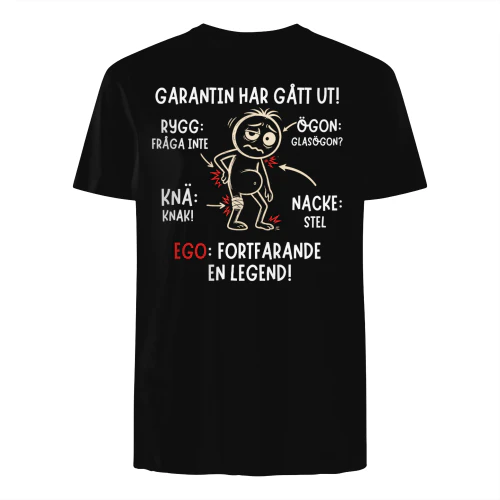 GARANTIN HAR GÅTT UT! EGO