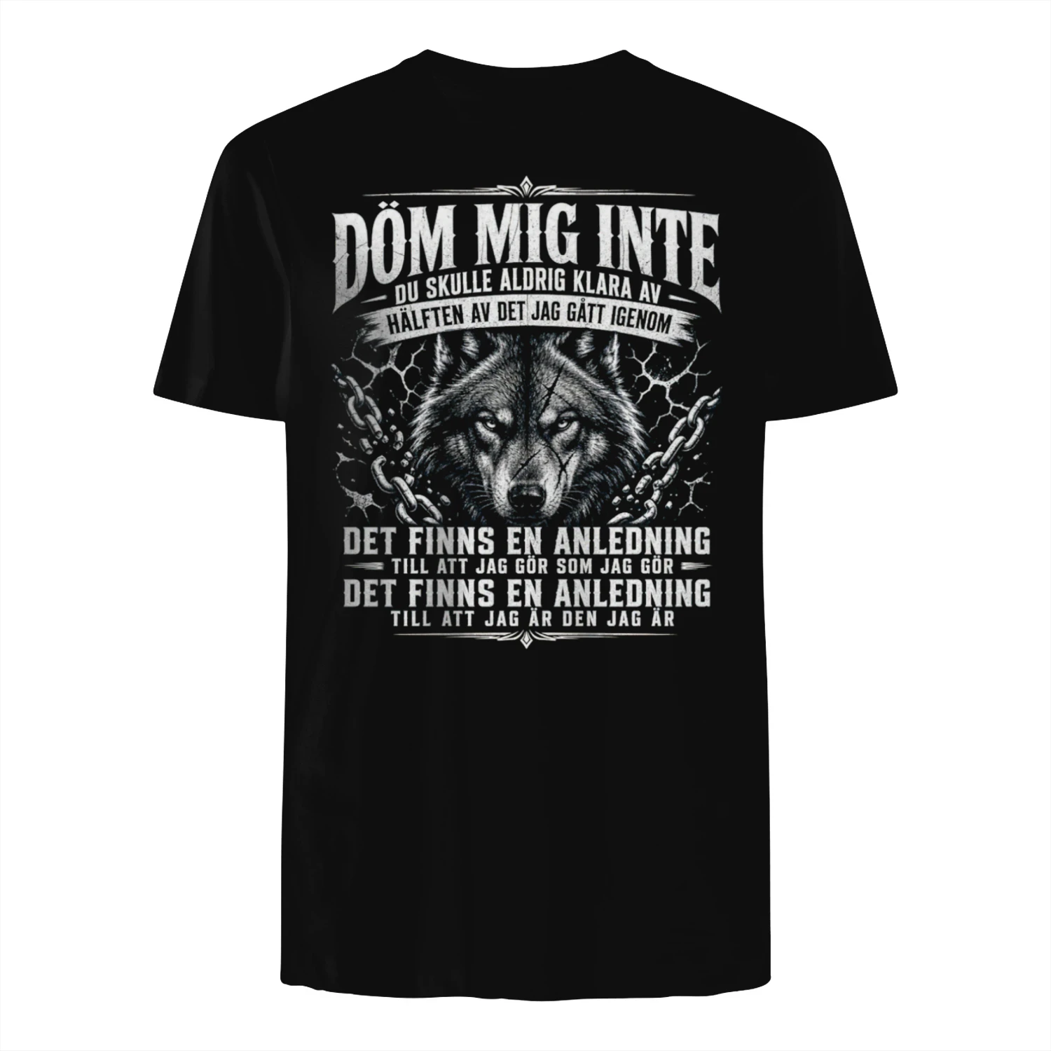 DÖM MIG INTE DU SKULLE ALDRIG KLARA AV HÄLFTEN AV DET JAG GÅTT IGENOM- Begränsad Upplaga