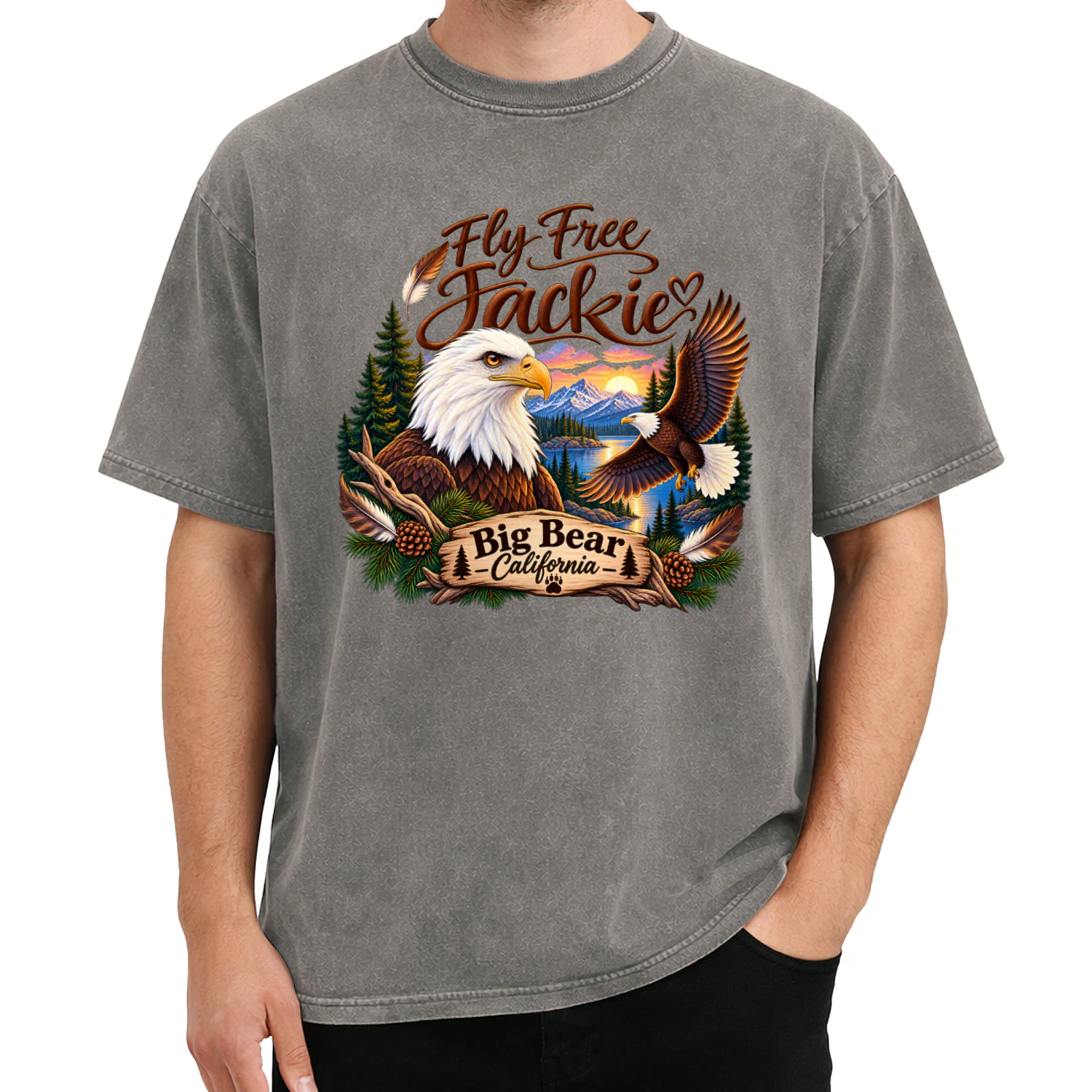Fly Free Jackie Big Bear California Eagle