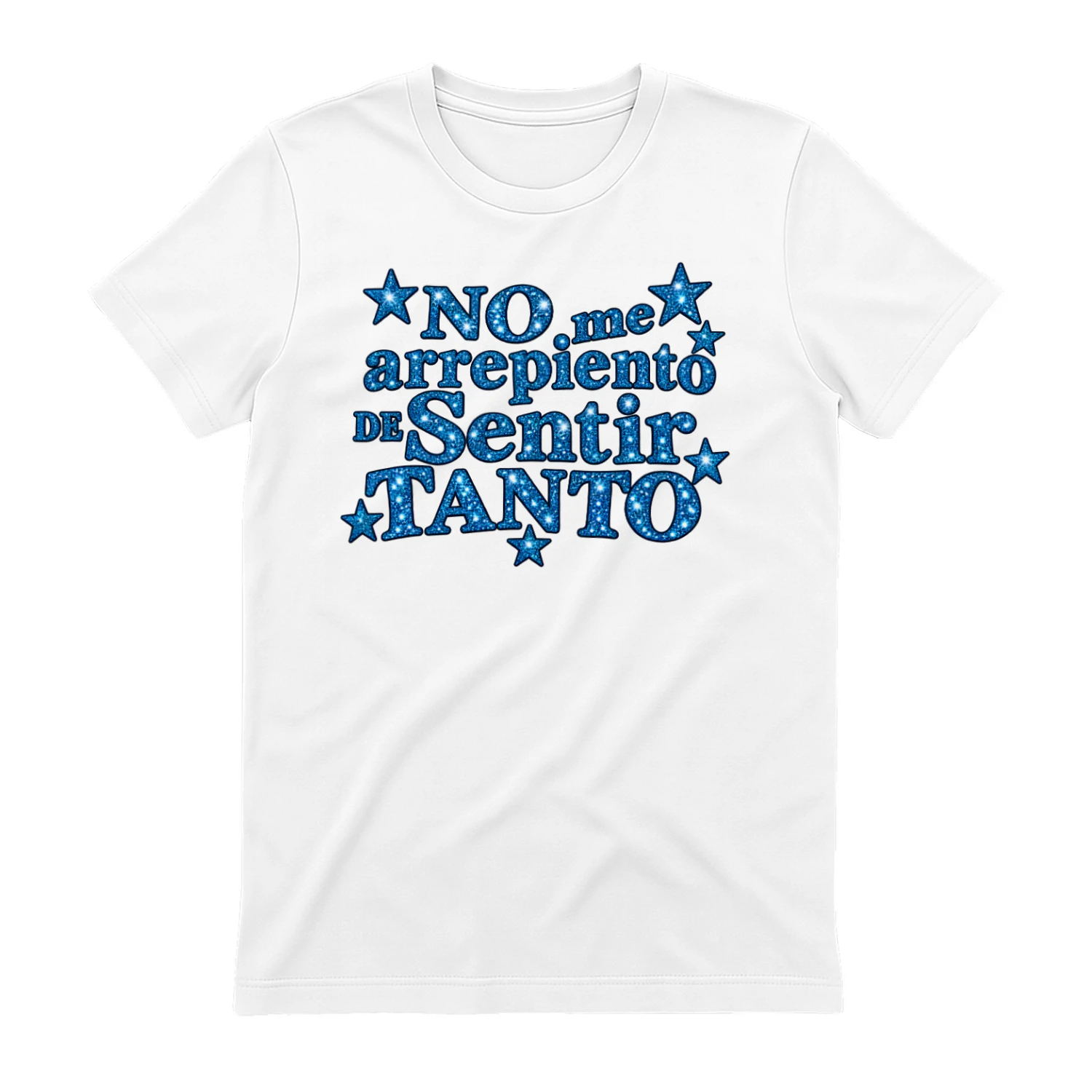 No Me Arrepiento de Sentir Tanto – Blue Glitter Latin Music Statement