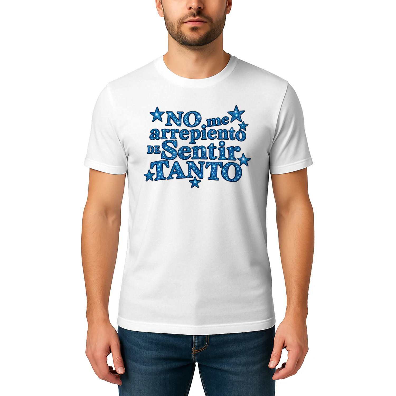 No Me Arrepiento de Sentir Tanto – Blue Glitter Latin Music Statement