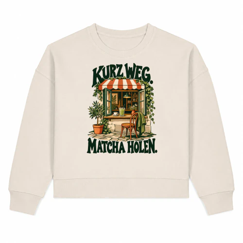 Kurz weg. Matcha holen.