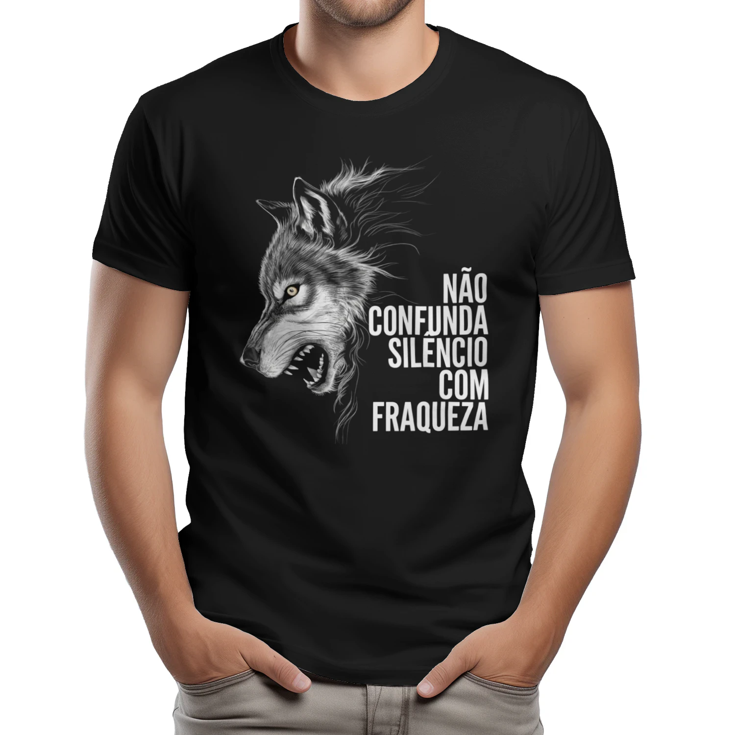 Que t-shirt incrível! ✨