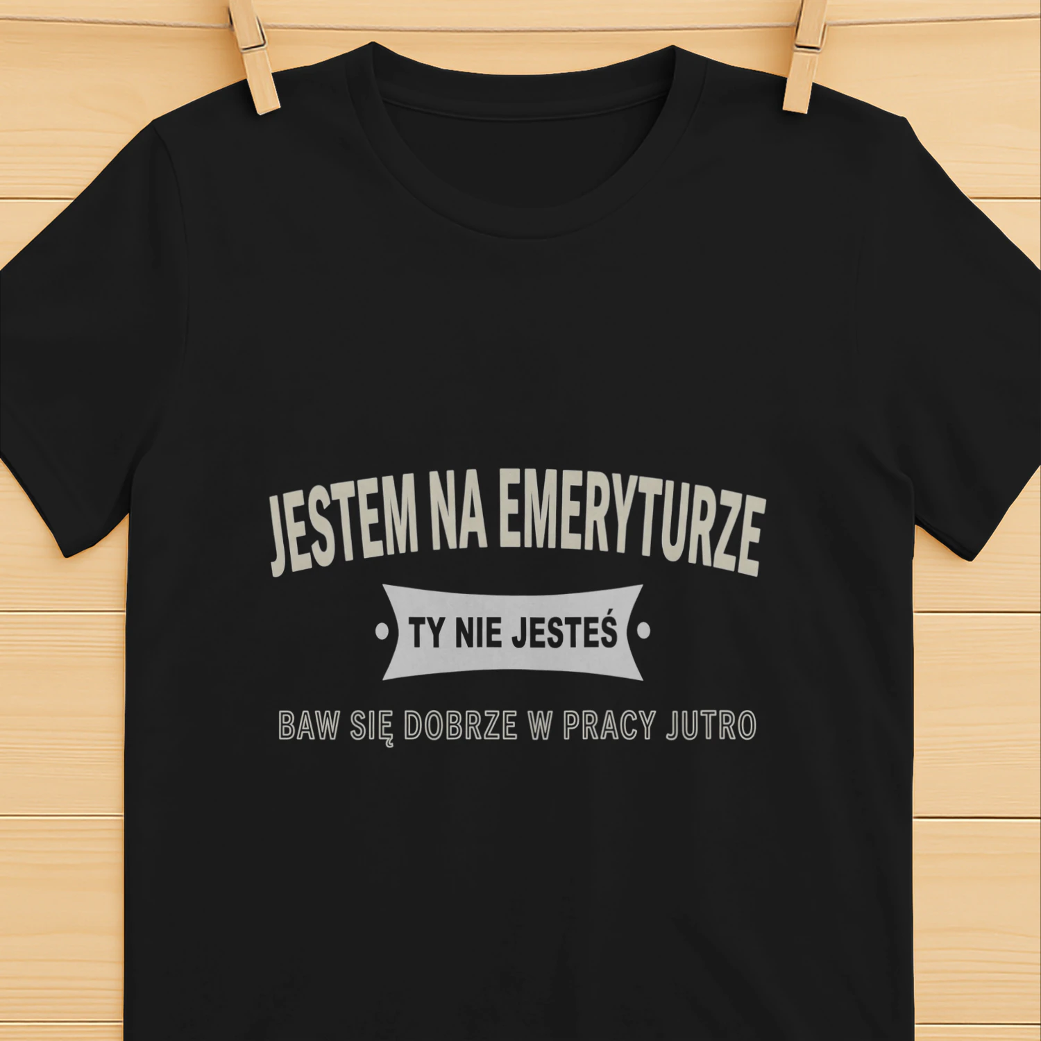koszula “ JESTEM NA EMERYTURZE…” ✨