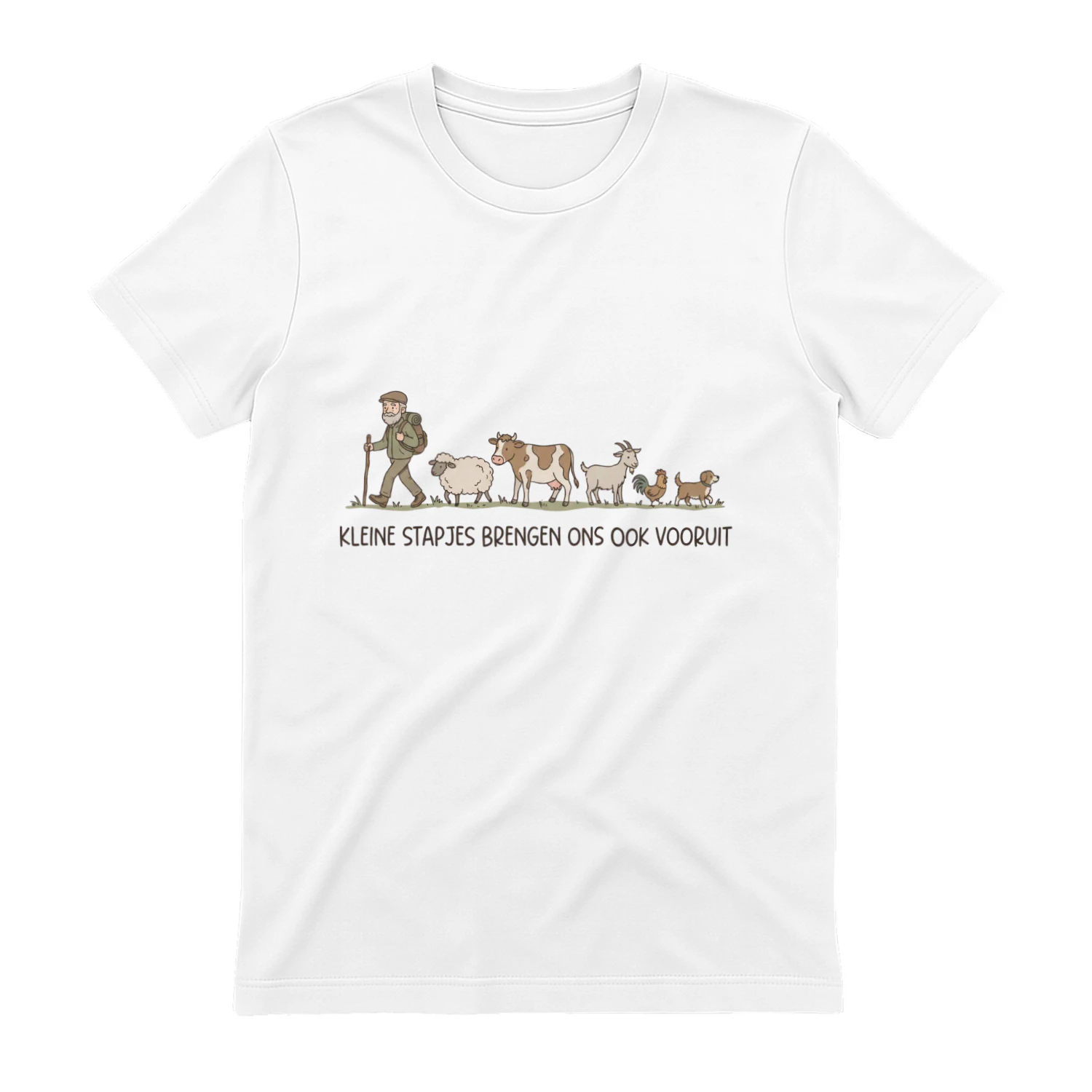 Kleine Stapjes T-shirt