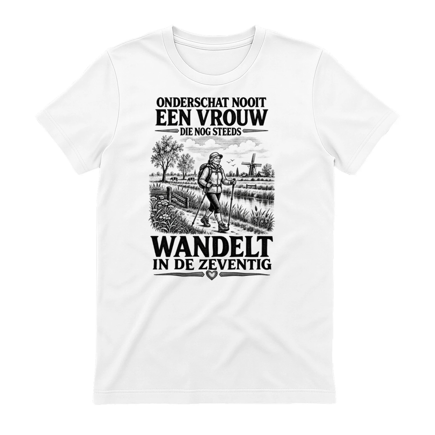 Sterke Vrouw T-shirt  | GRATIS VERZENDING VANDAAG