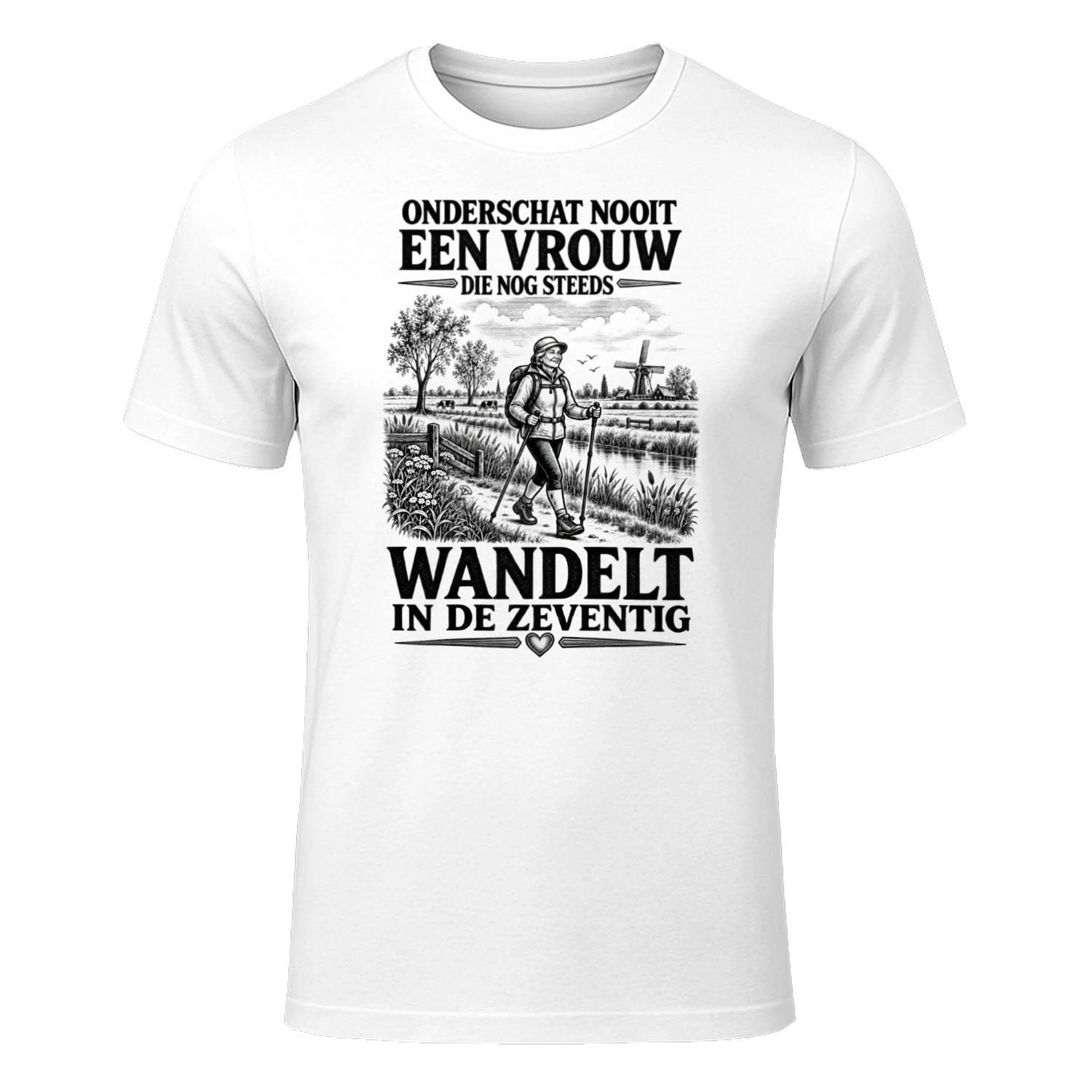 Sterke Vrouw T-shirt  | GRATIS VERZENDING VANDAAG
