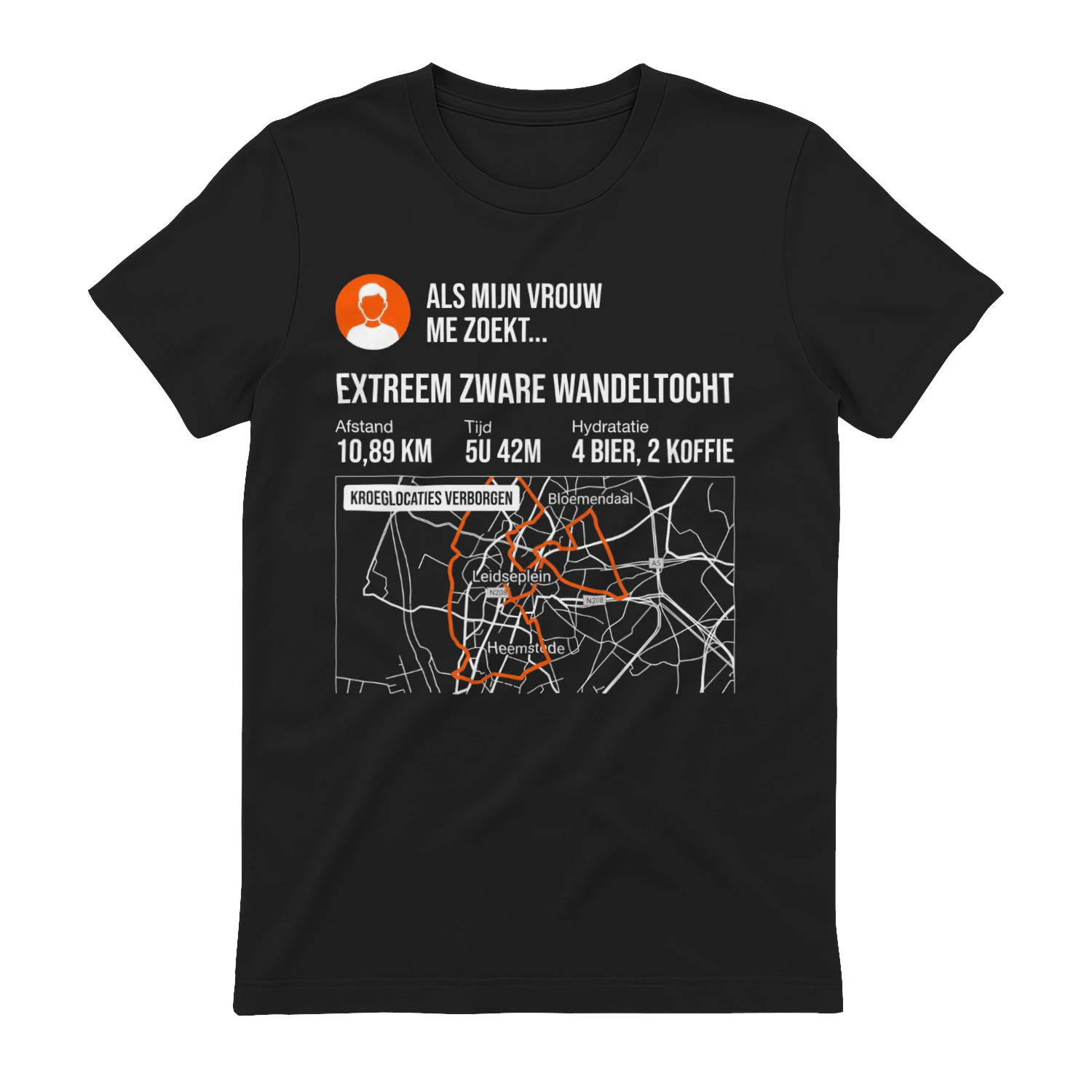 Extreem Zware Wandeltocht T-shirt